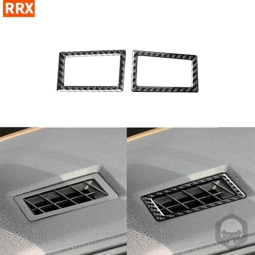 For Toyota Corolla Levin 2014 2015 2016 2017 2018 Carbon Fiber Stickers Instrument Panel Air Outlet Interior Car Accessories