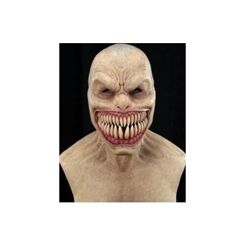 2021 NEW Cleavage Demon Horror Devil Latex Halloween Masks Latex Designer Cosplay Anime Mask for Face