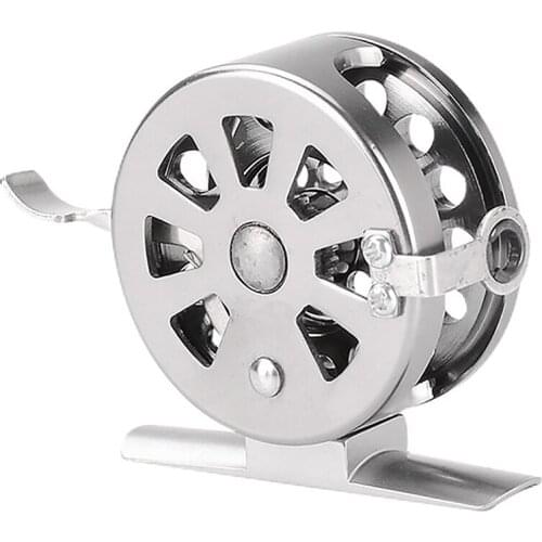 Fishing Reels Right Former Rafting Fishing Reel For Ice Fishing Fly Fishing Tackle 50mm