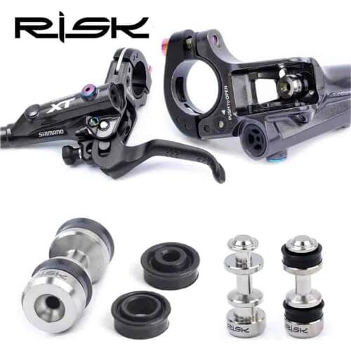 RISK Bicycle Titanium Alloy Hydraulic Disc Brake Lever Piston Repair Part for DEORE XT M785 M8000 SLX M7000 Bike MTB Parts