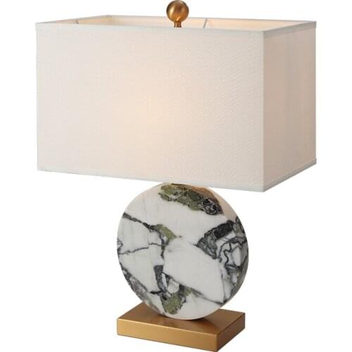 Modern new Chinese table lamp bedroom retro home bedside lamp creative personality study lamp