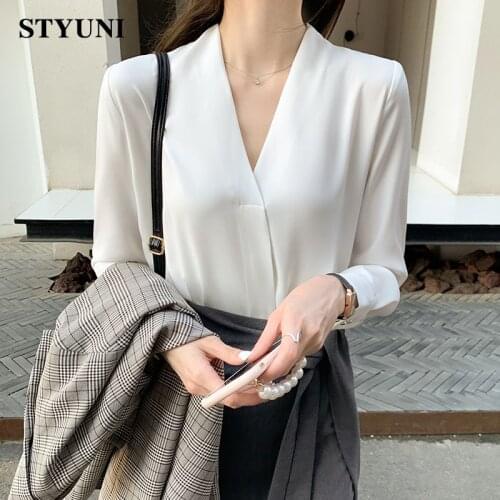 STYUNI White Blouses