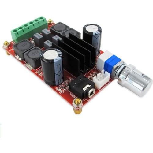 High-end digital power amplifier Board XH-M189 2*50W DC24V TPA3116D2 two-channel stereo power amplifier Board