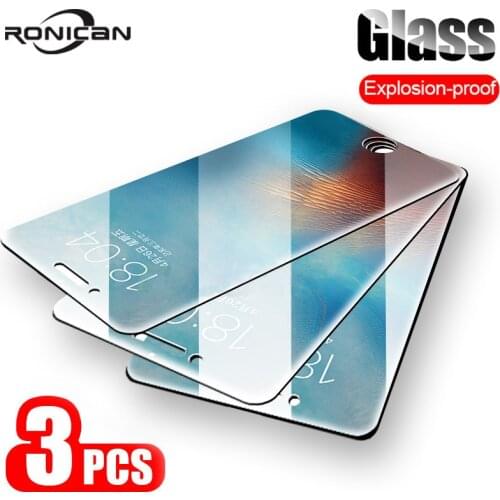 9H Protective GlassFor iPhone 11 Pro Max X XS Max xr Tempered Screen Protector Glass For iPhone 5S SE 6 6s 7 8 Plus 4 4s Glass