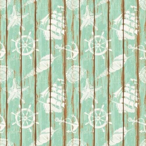 Green Shell Flower Wooden Board Backdrop Party Photography Background Baby Shower Celebration Photo Booth Studio Decor