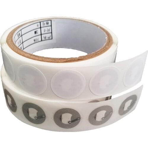 100pcs/lot Ntag213 NFC TAG Sticker 13.56MHz ISO14443A NTAG 213 Universal Lable RFID Tag for all enabled phones