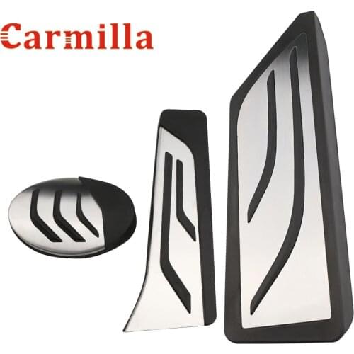 Car Styling Accessories Fit for BMW X2 F39 2018 2019 Parts AT Gas Pedal Brake Pedal Cover Car Pedals