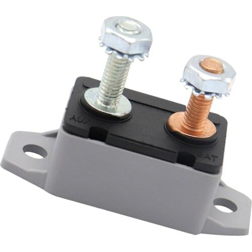 1 Piece 25A Boat Car Circuit Breaker Fuse Automatic Auto-Reset 12V / 24V