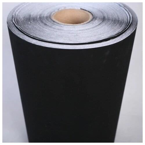 Black flannelet wallpaper pvc self adhesive paper furniture moisture and proof stickers drawer counter kitchen vinyl wallpaper