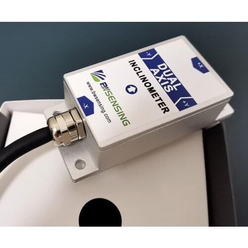 LIS344 Tilt Angle Sensor Dual Axis Inclinometer Accuracy 0.1 Resolution 0.01 RS232/TTL(option) Four Directional Voltage Switch