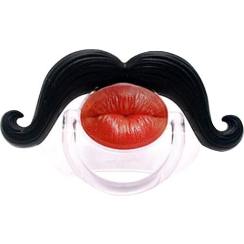 Baby Silicone Pacifier Funny Pacifier Pacifier Baby Rabbit Teeth Cute Pacifier Beard Pacifier Baby Supplies