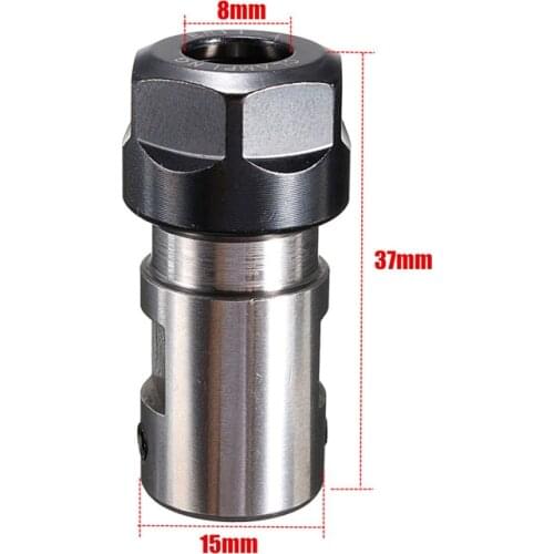 ER11A 8mm Motor Shaft Holder Extension Rod Collet Chuck Holder CNC Tool