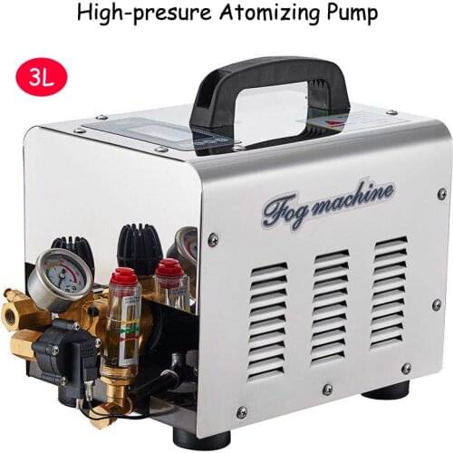 F-03 Free Shipping 3L/min Fog Mist Machine, High Pressure Fog Mister,Backyard water Misting Cooling Fogging System