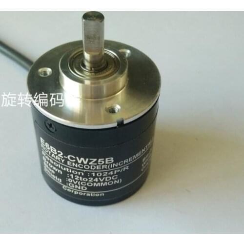 Freeshipping Photoelectric encoder E6B2-CWZ5B 1024P/R 12~24VDC E6B2-CWZ5B