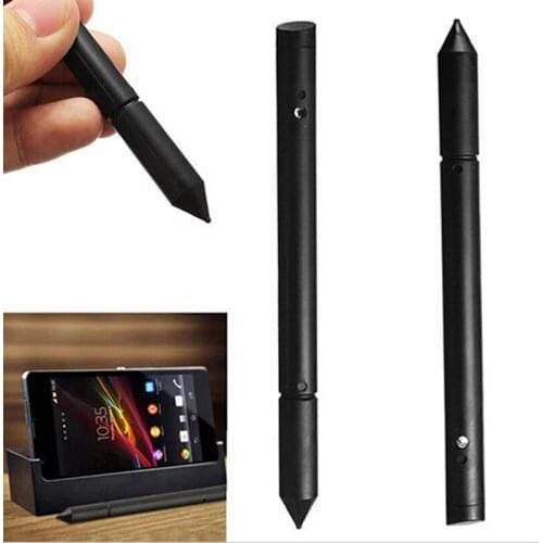 2Pcs 2 in 1 touch screen pen stylus universal for tablet phone pc