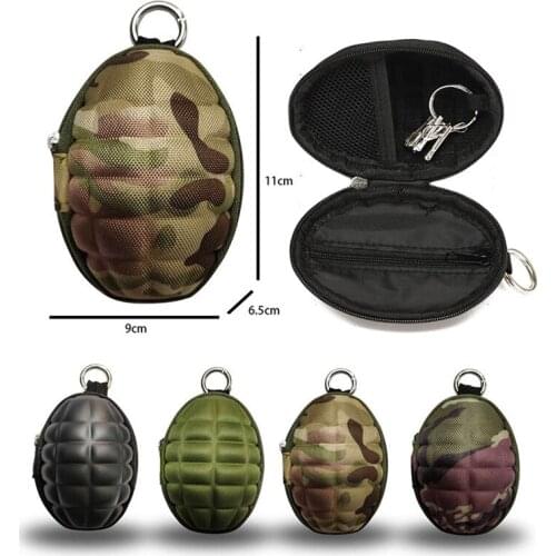 Creative Men Women Multi-function Pouch Portable Coin Purse Key Cases Bluetooth Earphone Keychain Zipper Holder