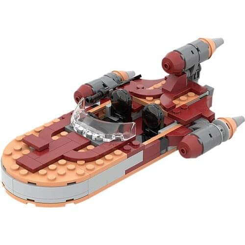 MOC 76271 Lukess Speeder Set Star Toys Wars Spaceship Battleshipal Building Blocks Bricks DIY Assembly Toys Gift Collect