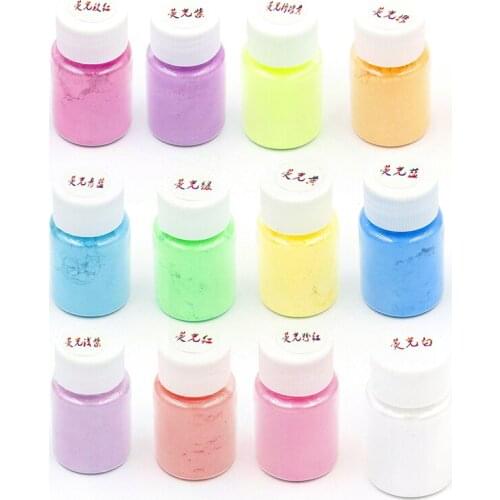 New 12 Colors DIY Natural Mica Powder Wax Candle Bath Bombs Cosmetic Soap Dye For Artistic Creation And Makeup