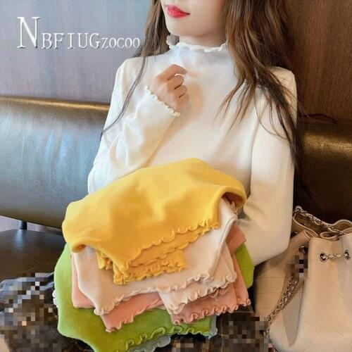 2020 Spring New Stand Collar Knitting Women Sweater Candy Color Sweet Female Sweaters