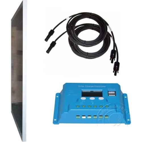 Solar Kit Placa Solar 12v 100w Solar Charge Controller 12v/24v 10A PV Cable Autocaravan RV Motorhome Marine Yacht Boat