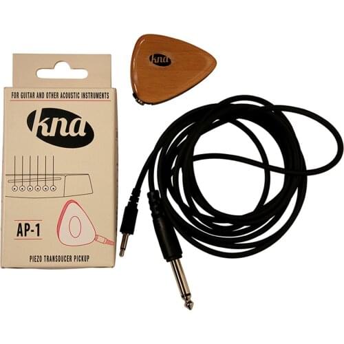 KNA AP-1 Universal Portable Piezo Pickup for Guitar Ukulele and Other Acoustic Instruments