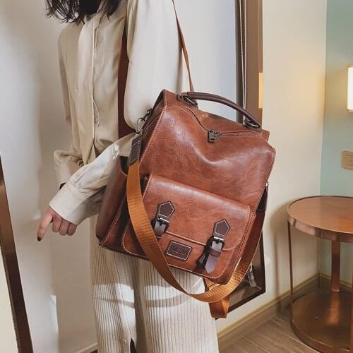 2021 Backpack New Trend Female Backpack Fashion Women Backpack Student School Bag For Teenager Girl Travel Shoulder Bag