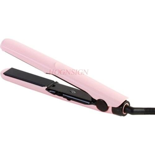 Hair straightener mini electric splint straight volume dual-purpose straight clip air bangs buckle iron plate does not hurt hair
