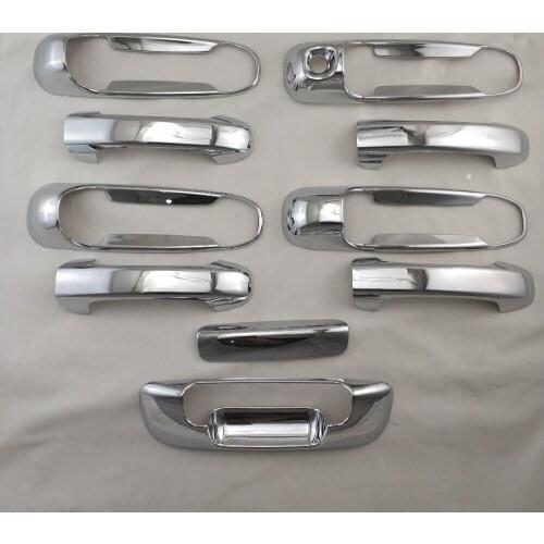 High quality Door Handles Bowl Cover ABS Plastic Chrome Plating 2002-2013 For (Dodge) Ram pickup DS/DJ/D2 Truck Accessories