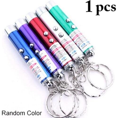 Funny Cat Pen Toy Flashlight Pet Chasing Toy Cat Pointer Toy Laser Cat Toy Red Dot Laser Light Interactive Toy LED Flashlight