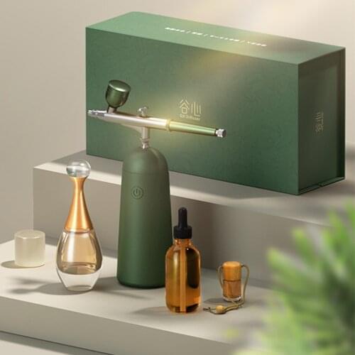 Wireless makeup spray gun, facial oxygen machine skin care tool, nano mist serum lotion spray facial oxygen injection instrument