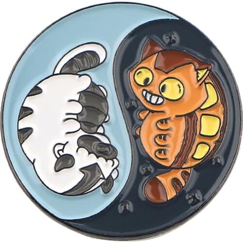 K2525 Magic Story Enamel Pin Brooches Cartoon Creative Metal Brooch Pins Denim Hat Badge Collar Jewelry