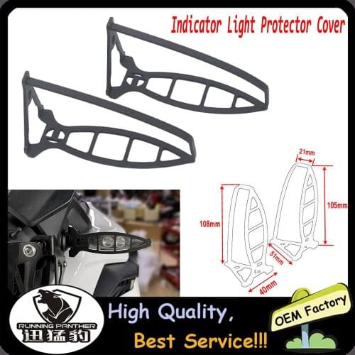 Protective cover for turn signal indicator for BMW R1200GS LC Adv R1250GS LC Adventure K 1200 R Sport K 1300 R nine T S1000R HP4