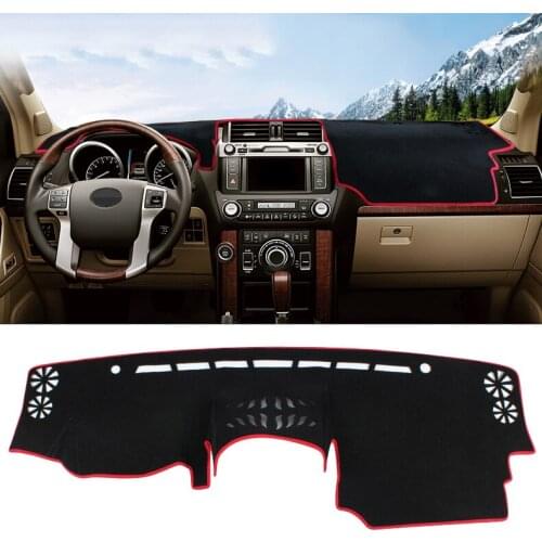 For Toyota Land Cruiser Prado Fj150 2010-2017 Inner Dashboard Dash Mat DashMat Sun Cover Pad Car Accessories