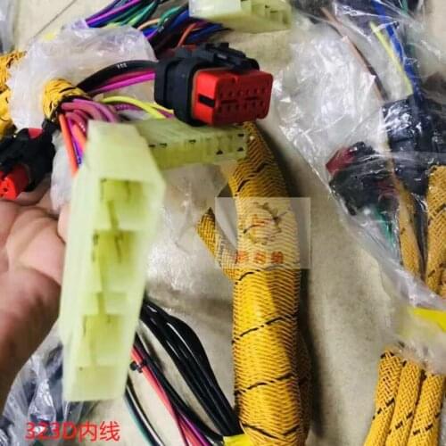 E320D E323D Wiring Harness 275-7004 275-7003 For Caterpillar Excavator Parts