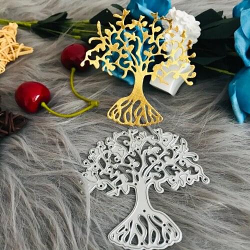 Best decoration Life Tree Cutting Dies Stencils DIY Scrapbook Album Paper Card Embossing Craft handmade