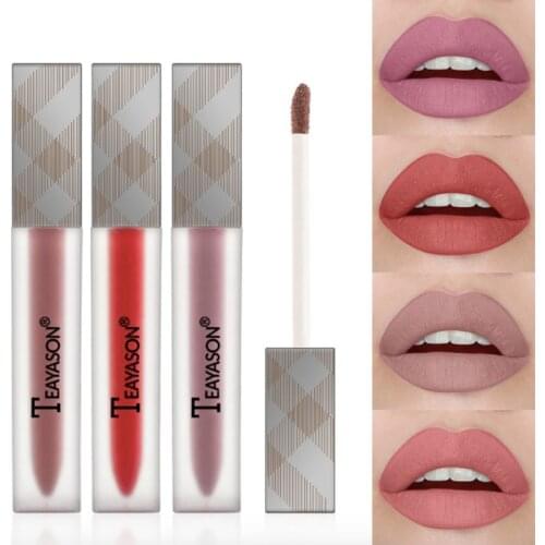 Matte Liquid Lipstick Base Lip Gloss Lapiz Labial Mate Larga Duracion Pomadki Do Ust Balsamo Hidratante De Labios Batom Kit
