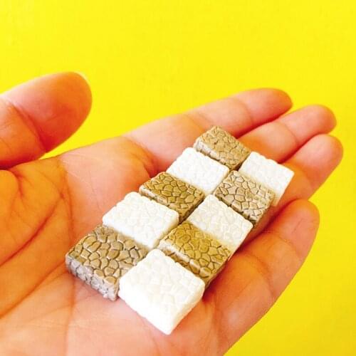 10 Pcs~mini trestle bridge/stairs/miniatures/cute/fairy garden gnome/moss terrarium decor/crafts/bonsai/diy doll house/a002-3