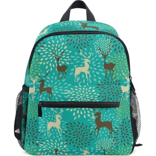 Toddler Kids Boy Girl Fashion Backpack Schoolbag Shoulder Bag Rucksack Small Bookbags Christmas Travel Backpack for Children