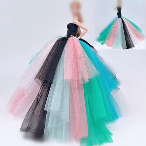 30cm Doll Dress Fashion Clothes Color two piece set for licca For Barbie Doll Accessories Baby Toys Best Girl' Gift