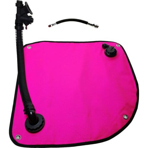 Scuba Diving Buoyancy Bladder With Inflation Remote Exhaust Elbow Low Pressure Hose