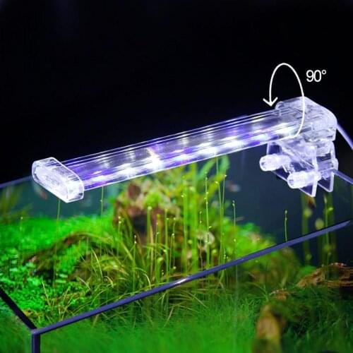 LED Aquarium Lighting Lamp Aquatical Plant Light Clip Fish Tank Weed Corallin Reef Accessories Light Decoration Clamp Lamp