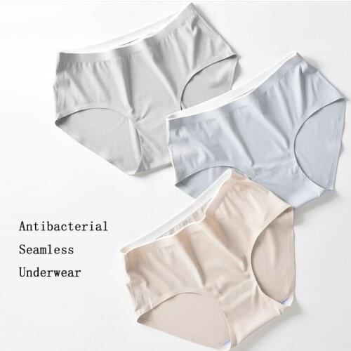 Top Quality Women One-piece Seamless Shorts Solid Color Thong Sexy Panties For Women Underwear Lingerie