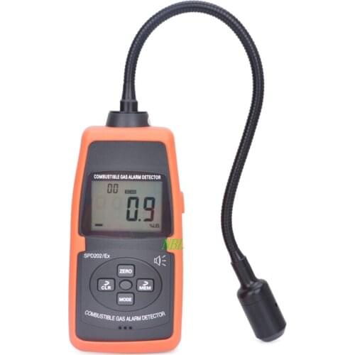 High Accuracy Professional Combustible Gas Detector For Detect Slight Gas Leakage With Acousto-optic Alarming &99 Date Record