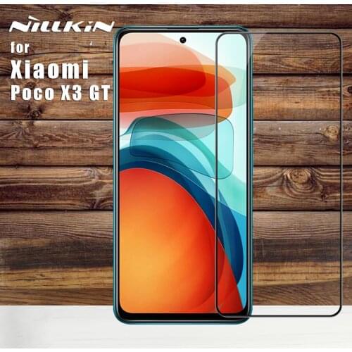 NILLKIN For Xiaomi Poco X3 GT 5G NFC Glass Screen Protector 9H CP Plus Pro full cover Tempered Glass For Poco X3 GT