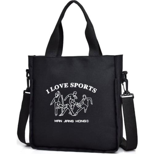 PURFAY Canvas Capacity Women Shoulder Bag Cotton Tote Shopper Bag Eco Reusable Travelling bag Cloth Messenger Bag