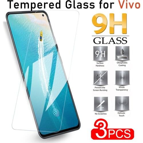 3PCS Screen Film Glass For Vivo V15 Pro V15 Glass Screen Protector For Vivo V15 Pro Premium Safety Glass