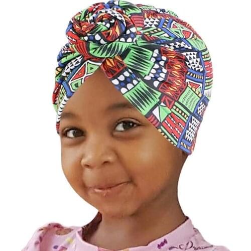 Satin Baby Bonnet Childrens Doughnut Knot Indian Hat Parent Child Extra Hair Bonnet For Sleep Cap Heat Sale New