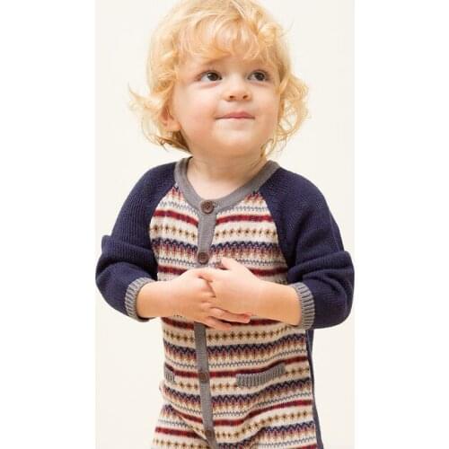 Baby spring autumn clothes baby sweater knitted rompers kids jumpsuit new born baby clothes infant baby boys girls clothing