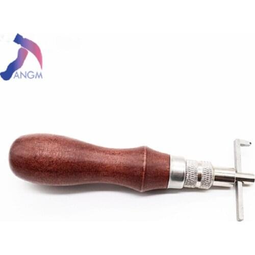 DIY Leather Craft Tool Edge Cutting Repair Groove Slotter Leather Hand Sewing Scratch Leather Tool Set Multifunction