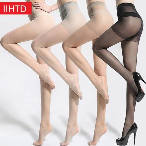 5D Ladies Tear Resistant Nylon Pantyhose Women Summer Sexy Breathable Elastic Tights Slim Stockings High Waist Sun Protection